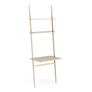 Swedese Libri työpöytä tammi valkolakattu