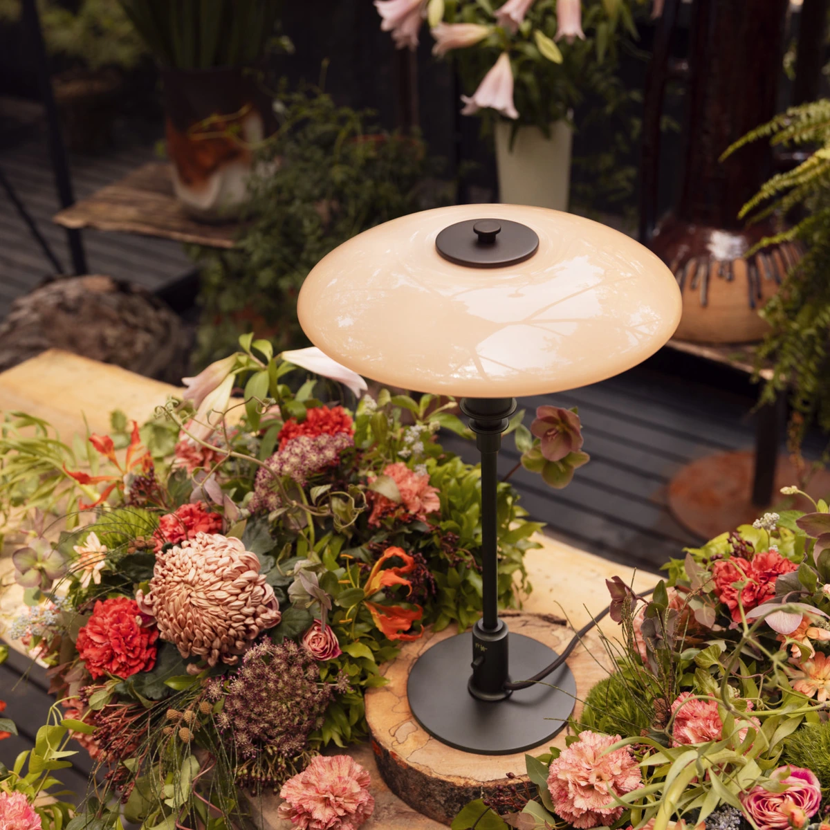 PH 3/2 Dusty Terracotta pöytävalaisin