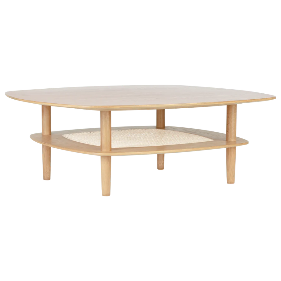 Together sohvapöytä 100x100 matala tammi