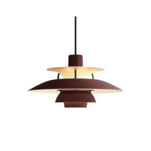 Louis Poulsen PH 5 Mini Monochrome burgundy