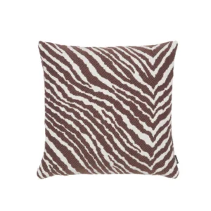 Zebra tyynynpäällinen 40x40 ruskeavalkoinen