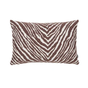 Zebra tyynynpäällinen 40x60 ruskeavalkoinen